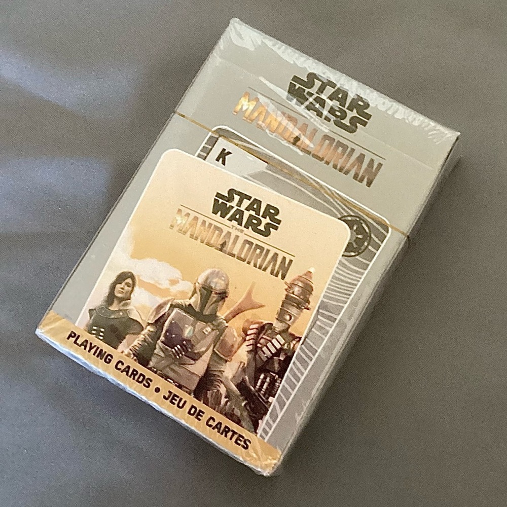New Star Wars Playing Cards The Mandalorian Single Deck of 52 Cards